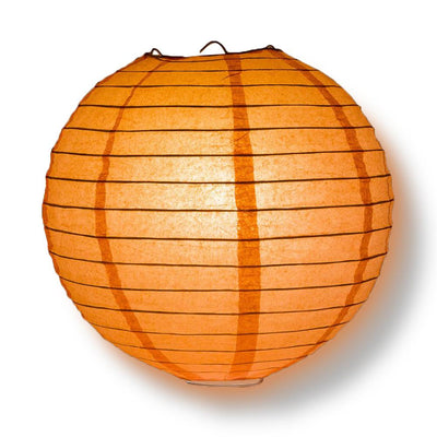 12-PC Peach / Orange Coral Paper Lantern Chinese Hanging Wedding & Party Assorted Decoration Set, 12/10/8-Inch - AsianImportStore.com - B2B Wholesale Lighting and Decor