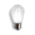 Cool White LED Filament S14 Shatterproof Energy Saving Light Bulb, Dimmable, 2W,  E26 Medium Base