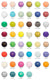 42" Even Ribbing Paper Lanterns (6-Pack) - Custom Colors Available for Pre-Order