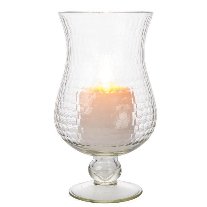 10" Large Clear Abigail Hurricane Candle Holder and Vase (20 PACK) - AsianImportStore.com - B2B Wholesale Lighting and Décor