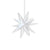 16" White Moravian Weatherproof Star Lantern Lamp, Multi-Point Hanging Decoration (Shade Only)