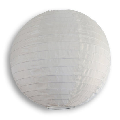 14" Shimmering Even Ribbing Nylon Lanterns - Door-2-Door - Various Colors Available (Master Case, 60-Day Processing)
