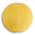 12" Gold Yellow Shimmering Nylon Lantern, Even Ribbing, Durable, Hanging - AsianImportStore.com - B2B Wholesale Lighting & Décor since 2002.