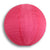 10" Hot Pink Shimmering Nylon Lantern, Even Ribbing, Durable, Hanging