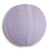 24" Light Purple Shimmering Nylon Lantern, Even Ribbing, Durable, Hanging