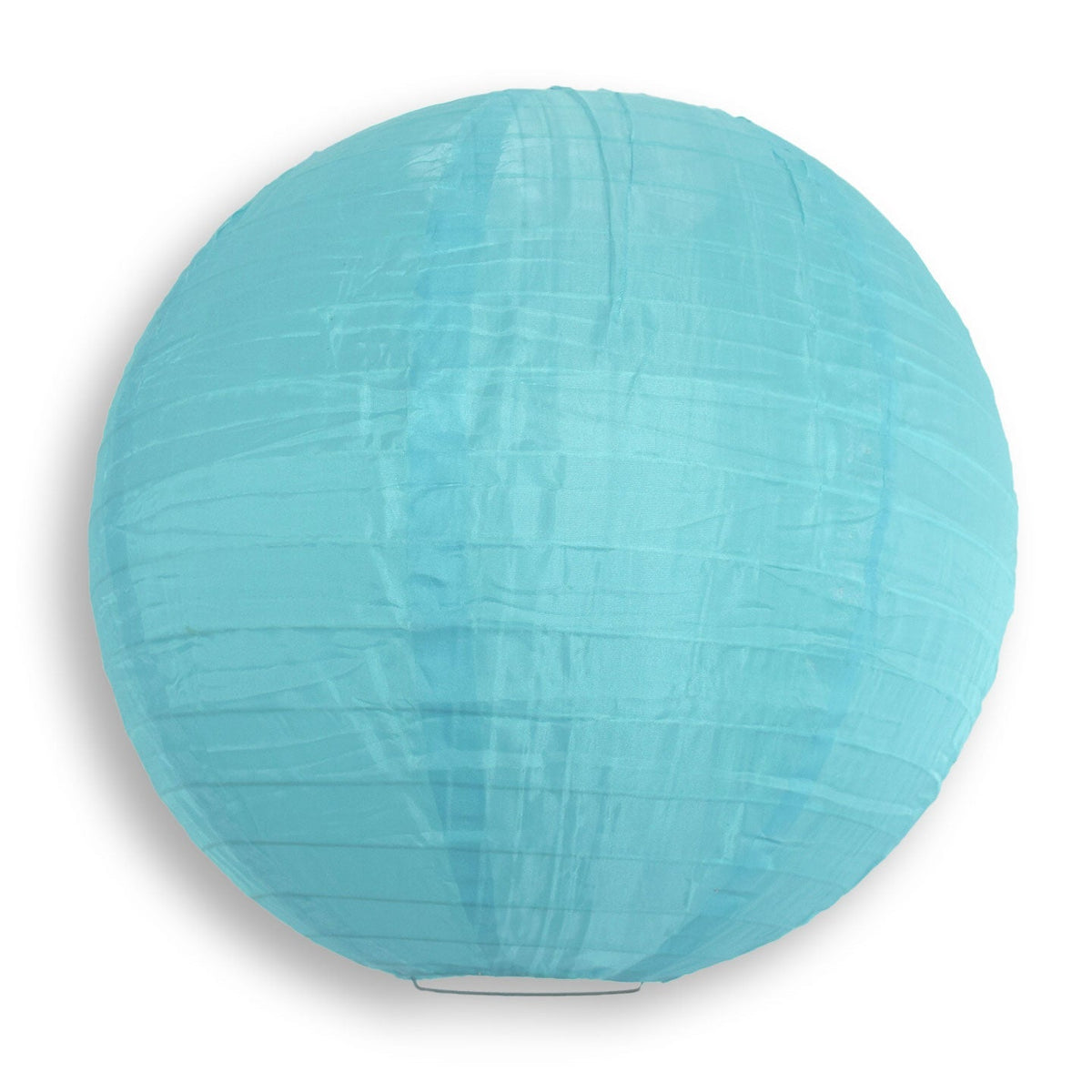36 Inch Baby Blue Jumbo Shimmering Nylon Lantern, Even Ribbing, Durable, Dry Outdoor Hanging Decoration - AsianImportStore.com - B2B Wholesale Lighting & Décor since 2002.