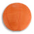 10" Orange Shimmering Nylon Lantern, Even Ribbing, Durable, Hanging