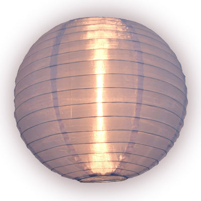 12" Shimmering Even Ribbing Nylon Lanterns - Door-2-Door - Various Colors Available (Master Case, 60-Day Processing)