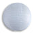 14" White Shimmering Nylon Lantern, Even Ribbing, Durable, Hanging - AsianImportStore.com - B2B Wholesale Lighting & Décor since 2002.