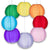 14" Shimmering Even Ribbing Nylon Lanterns - Door-2-Door - Various Colors Available (100-Piece Master Case, 60-Day Processing)