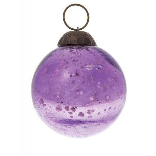 (Discontinued) 6 Pack | Multi-Color Ava Winter Mercury Ornaments Set - Great Gift Idea, Vintage-Style Decorations for Christmas, Special Occasions, Home Decor and Parties