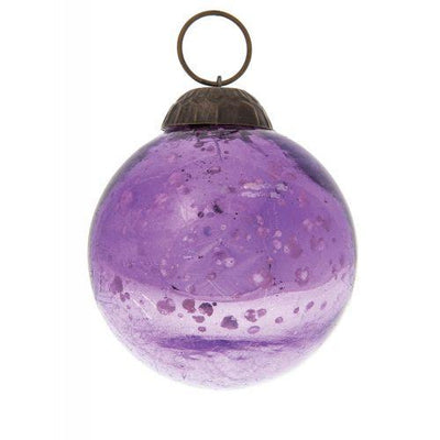 (Discontinued) 6 Pack | Multi-Color Ava Winter Mercury Ornaments Set - Great Gift Idea, Vintage-Style Decorations for Christmas, Special Occasions, Home Decor and Parties