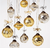 Mercury Glass Small Ornaments (2.25-inch, Silver, Elizabeth Design, Single) - AsianImportStore.com - B2B Wholesale Lighting & Décor since 2002.