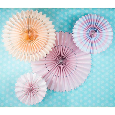 Pink Rosette Paper Flower Backdrop Pinwheel Party Wall Decoration for Baby Showers, Bridal Showers, Birthday Parties or any celebration (20 PACK) - AsianImportStore.com - B2B Wholesale Lighting and Décor