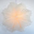 16" White Glacier Snowflake Star Lantern Pizzelle Design