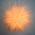 24" White Snowdrift Snowflake Star Lantern Pizzelle Design
