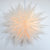 17" White Snowdrift Snowflake Star Lantern Pizzelle Design