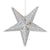 24" White Peacock Glitter Paper Star Lantern, Hanging Wedding & Party Decoration - AsianImportStore.com - B2B Wholesale Lighting and Decor