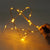 7.5 FT | 20 LED Battery Operated Amber Fairy String Lights With Silver Wire - AsianImportStore.com - B2B Wholesale Lighting and Decor