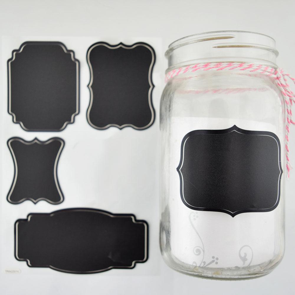  Assorted Chalkboard DIY Label Stickers - Set of 5 - AsianImportStore.com - B2B Wholesale Lighting and Decor