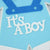 It's a Boy Blue Baby Shower Nursery Hanging Felt Sign Decoration, 17.5 x 13" - AsianImportStore.com - B2B Wholesale Lighting and Decor