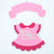 It's a Girl Pink Baby Shower Nursery Hanging Felt Sign Decoration, 17.5 x 13" - AsianImportStore.com - B2B Wholesale Lighting and Decor