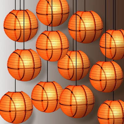 Basketball Paper Lantern Shaped Sports Hanging Decoration - AsianImportStore.com - B2B Wholesale Lighting and Decor