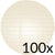 BULK PACK (100) 8" Beige / Ivory Round Paper Lanterns, Even Ribbing, Hanging Decoration - AsianImportStore.com - B2B Wholesale Lighting and Decor