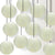 12 PACK | 12" Beige/Ivory Fine Line Premium Even Ribbing Paper Lantern, Extra Sturdy - AsianImportStore.com - B2B Wholesale Lighting and Decor