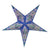 3-PACK + Cord | Blue Lotus Glitter 24" Illuminated Paper Star Lanterns and Lamp Cord Hanging Decorations - AsianImportStore.com - B2B Wholesale Lighting and Decor