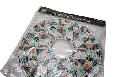14 Inch Bohemian In the Rough Patterned Premium Paper Lantern - AsianImportStore.com - B2B Wholesale Lighting and Decor