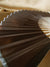 9" Brown Silk Hand Fans for Weddings (10 PACK) - AsianImportStore.com - B2B Wholesale Lighting and Decor