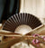 BULK PACK (50) 9" Brown Silk Hand Fans for Weddings - AsianImportStore.com - B2B Wholesale Lighting and Decor