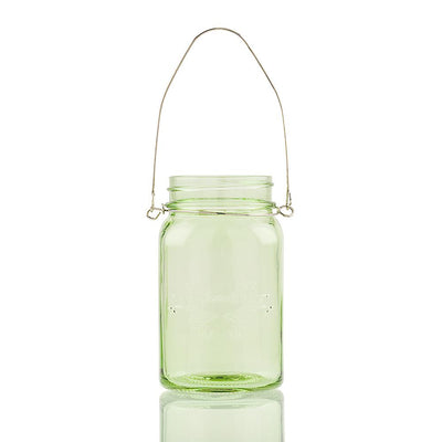 BULK PACK (6) Fantado Regular Mouth Lights Lime Mason Jar Lights w/ Hanging White Fairy LED Kit - AsianImportStore.com - B2B Wholesale Lighting and Decor