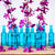 6pc Calista Colorful Decorative Vintage Glass Bottles and Flower Vases Wedding Table and Centerpiece Display - AsianImportStore.com - B2B Wholesale Lighting & Decor since 2002