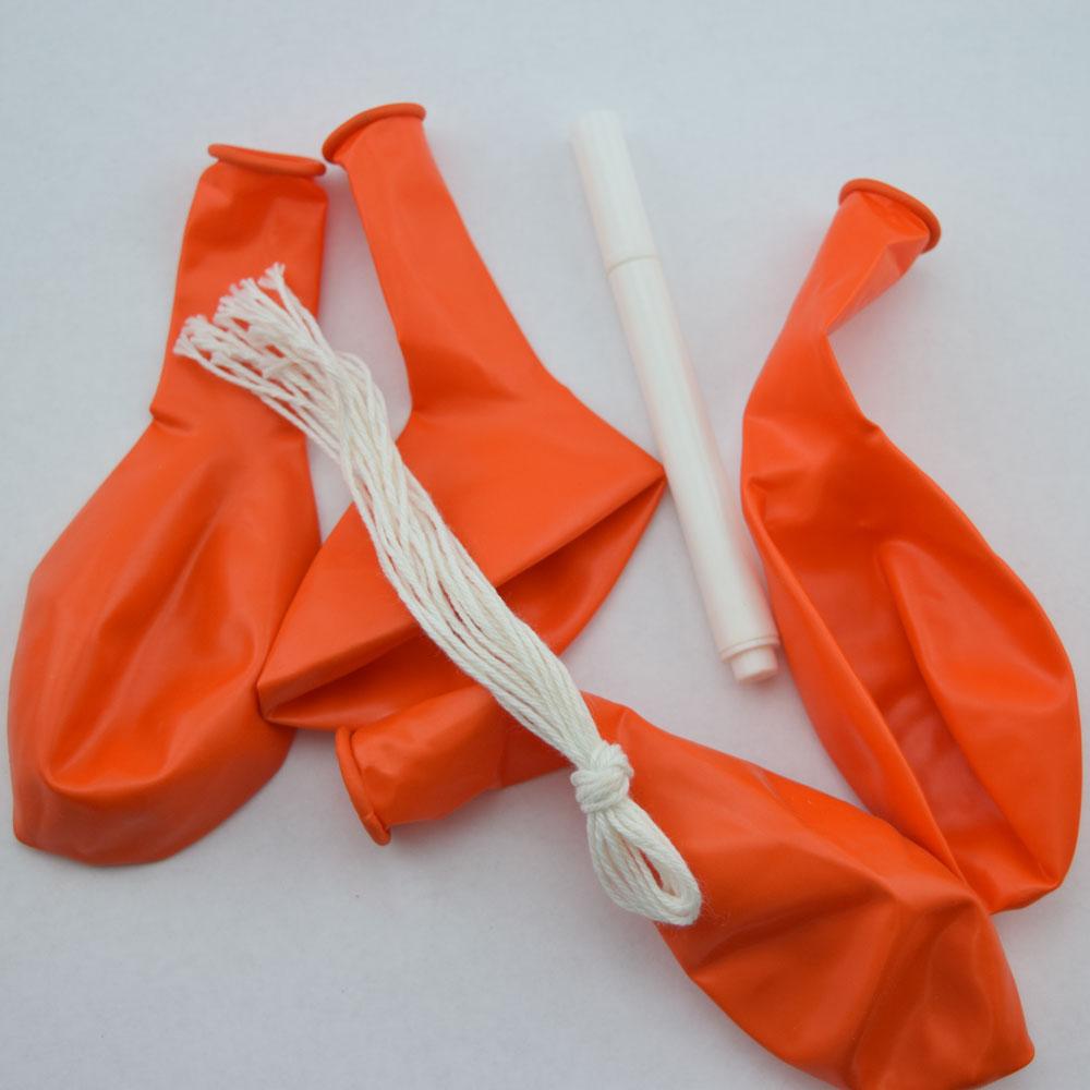 Pearl Orange Chalkboard Balloons for DIY Party Messages w/ Pen (10-PACK) - AsianImportStore.com - B2B Wholesale Lighting and Decor