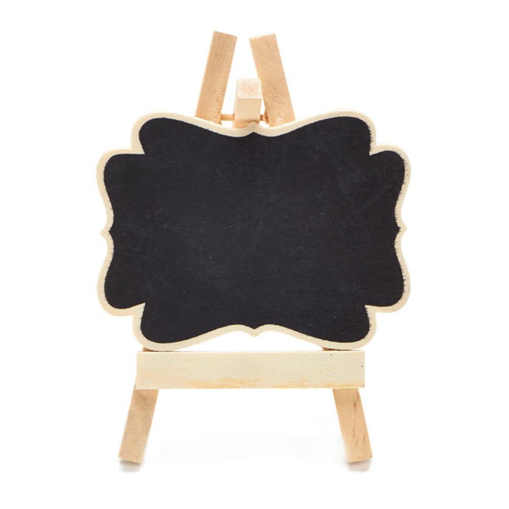 Mini Chalkboard Wood Easel Wedding Table Name Number Sign (6 PACK) - AsianImportStore.com - B2B Wholesale Lighting and Decor