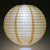 12" Ivory Dragon Cloud Beige Premium Texture Fibrous Paper Lantern - AsianImportStore.com - B2B Wholesale Lighting and Decor