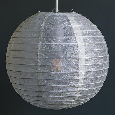 BULK PACK (3) 12" Phoenix Feather Japanese Kozo Unryu Fibrous Paper Lantern Shade, Hanging Decoration - AsianImportStore.com - B2B Wholesale Lighting and Decor