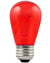 24 Socket Outdoor Commercial String Light Set, S14 Red Colored Light Bulbs, 54 FT Black Cord, Weatherproof - AsianImportStore.com - B2B Wholesale Lighting and Decor