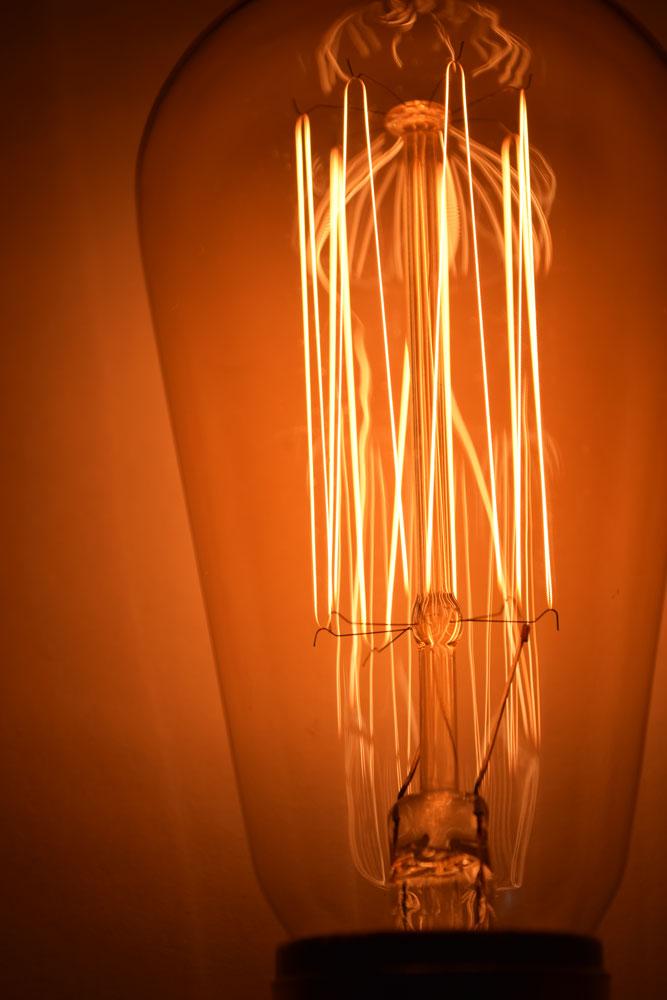 24 Socket Outdoor Commercial String Light Set, Edison ST58 Squirrel Cage Light Bulbs, 54 FT Black Cord, Weatherproof - AsianImportStore.com - B2B Wholesale Lighting and Decor