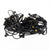 Multi-Color LED 50 Socket Outdoor Commercial String Light Set E12, Black Cord, 54 FT Weatherproof - AsianImportStore.com - B2B Wholesale Lighting and Decor