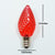 Red LED 50 Socket Outdoor Commercial String Light Set E12, Black Cord, 54 FT Weatherproof - AsianImportStore.com - B2B Wholesale Lighting and Decor