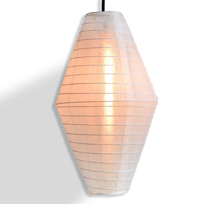 14" White Diamond Nylon Lantern - AsianImportStore.com - B2B Wholesale Lighting and Decor