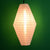 14" White Diamond Nylon Lantern - AsianImportStore.com - B2B Wholesale Lighting and Decor
