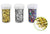 Gold, Silver, Multi-Color Confetti Flakes Shaker Jars DIY (3-PACK) - AsianImportStore.com - B2B Wholesale Lighting and Decor
