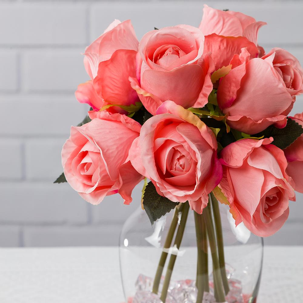 Blush Silk Roses