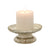 BLOWOUT (20 PACK) 2.5" Silver Anna Mercury Glass Pillar Candle Stand