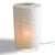 Cylinder Corded Table Top Lantern Lamp Kit w/ Light Bulb, Fine Lines - AsianImportStore.com - B2B Wholesale Lighting and Decor