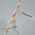 Orange Decorative Party Paper Straws, Chevron / Stripped (25 PACK) - AsianImportStore.com - B2B Wholesale Lighting and Decor